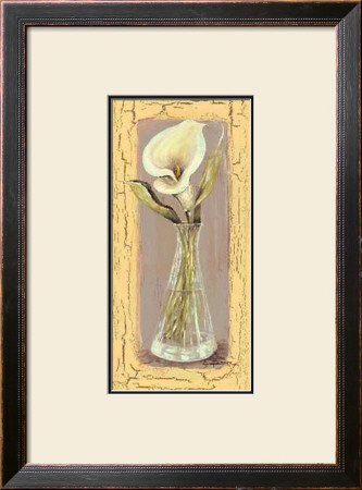 One Flower In Crystal Ii by L. Romero Pricing Limited Edition Print image