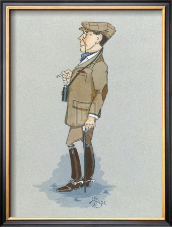 The Racegoer by Simon Dyer Pricing Limited Edition Print image
