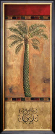 Palm Royale Panel I by Louise Montillio Pricing Limited Edition Print image