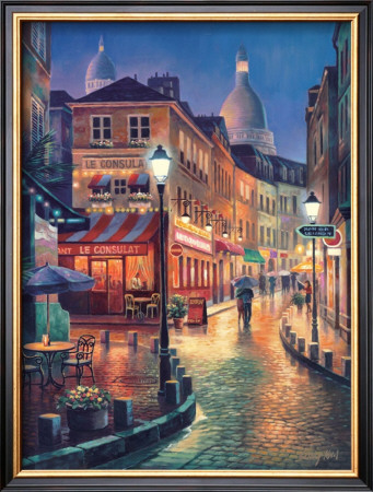 Night Stroll by Sung Kim Pricing Limited Edition Print image