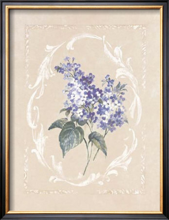 Framed Lilac Ii by Rue De La Paix Pricing Limited Edition Print image