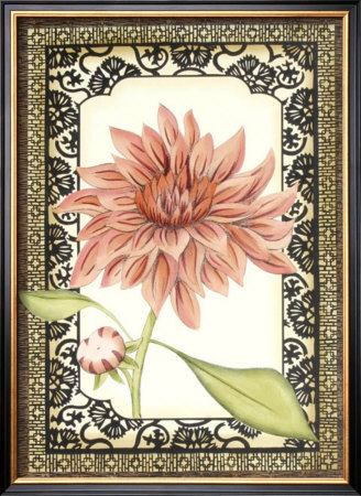 Lattice Dahlia by Chariklia Zarris Pricing Limited Edition Print image