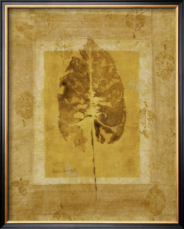 Golden Glow Leaf Ii by Lanie Loreth Pricing Limited Edition Print image