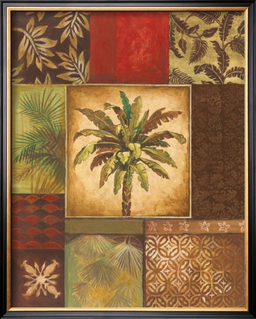 Palm Collage Ii by Gregory Gorham Pricing Limited Edition Print image