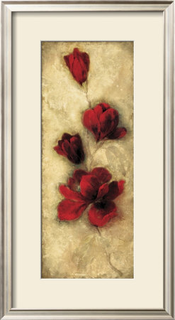 Crimson Petals I by Michael Groarke Pricing Limited Edition Print image