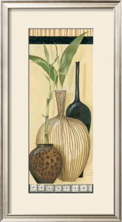 Lucky Bamboo Panel Ii by Julia Hawkins Pricing Limited Edition Print image