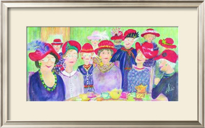 Red Hat Ladies by Anita Reed-Davis Pricing Limited Edition Print image