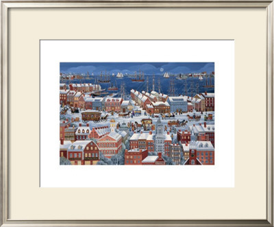 Boston, A City By The Sea by Carol Dyer Pricing Limited Edition Print image
