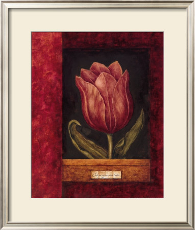 Red Tulip by Herve Libaud Pricing Limited Edition Print image