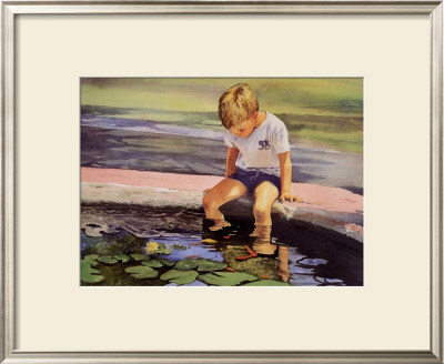 Goldfishing by Carol Zink Pricing Limited Edition Print image