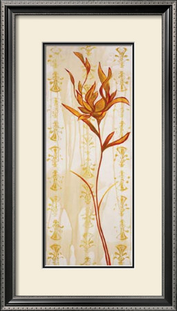 Floral On Wallpaper I by Carrie Narducci Pricing Limited Edition Print image