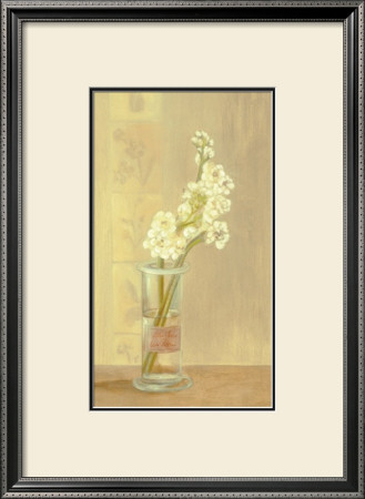White Flower In Vase by David Col Pricing Limited Edition Print image