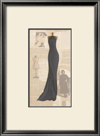Long Grey Dress by Cuca Garcia Pricing Limited Edition Print image
