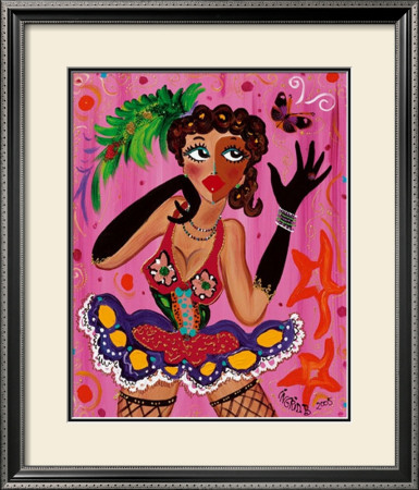 Miss Pink Butterfly by B. Ingrid Pricing Limited Edition Print image