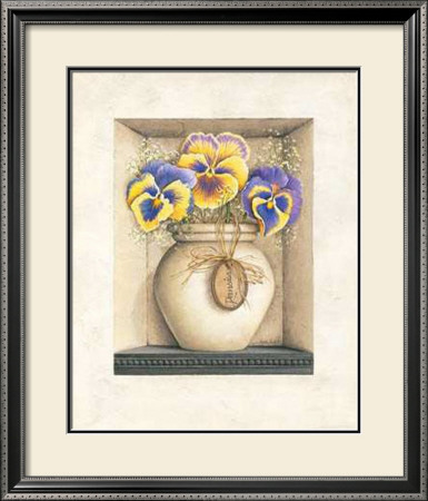 Pansy Bouquet by Lisa Audit Pricing Limited Edition Print image