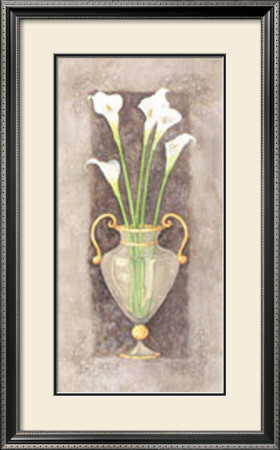 Calla Lilies In Bloom by Carolyn Bucha Pricing Limited Edition Print image