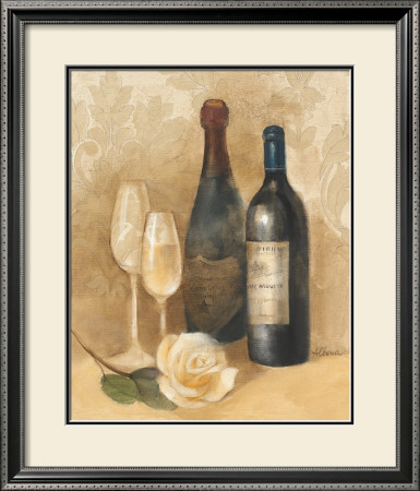 Damask Wine Iii by Albena Hristova Pricing Limited Edition Print image