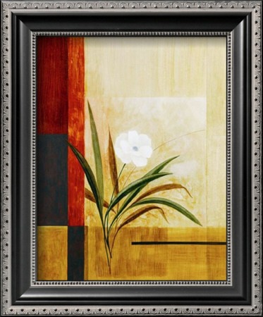 Single White Flower by Fernando Leal Pricing Limited Edition Print image