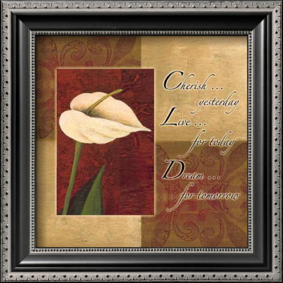 Calla Lily, Cherish Live Dream by Maria Girardi Pricing Limited Edition Print image