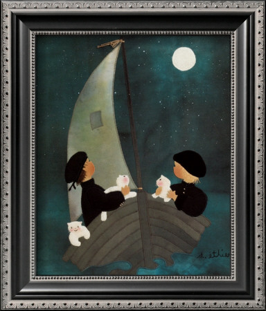 Soir De Pleine Lune by Diane Ethier Pricing Limited Edition Print image