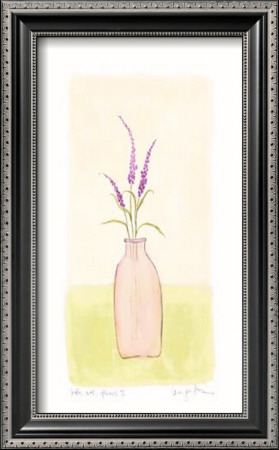 Bottle With Flowers Lv by Lara Jealous Pricing Limited Edition Print image