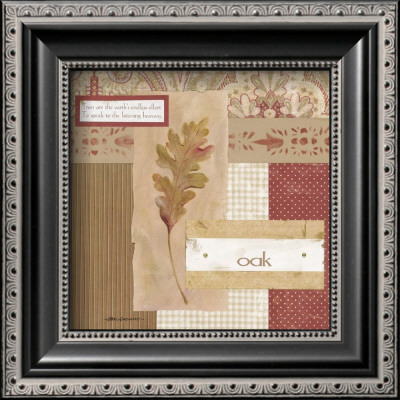 Scrapbook Oak Leaf by Carol Robinson Pricing Limited Edition Print image