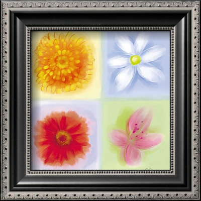 Four Flower Panel by Anthony Morrow Pricing Limited Edition Print image