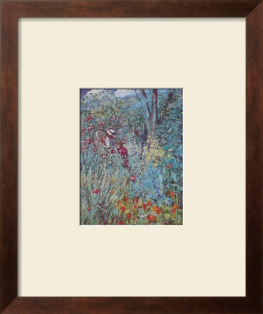 Woman In The Garden by Paula Nightingale Pricing Limited Edition Print image
