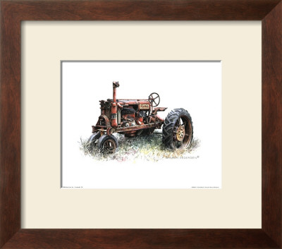 Early Model Farmall Tractor by Sharon Pedersen Pricing Limited Edition Print image