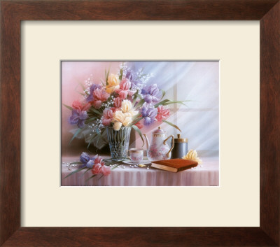 Teapot And Iris by T. C. Chiu Pricing Limited Edition Print image