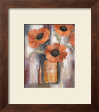 Bold Poppies Ii by Rosemary Abrahams Pricing Limited Edition Print image