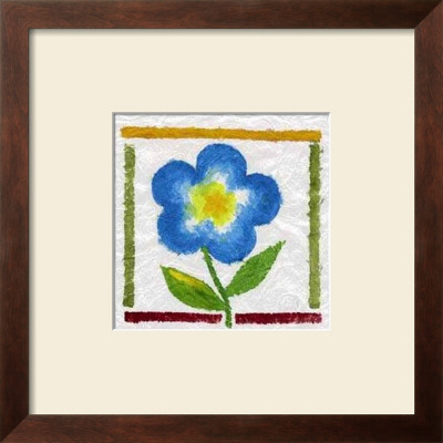 Little Petunia On Papyrus by Ingrid Sehl Pricing Limited Edition Print image