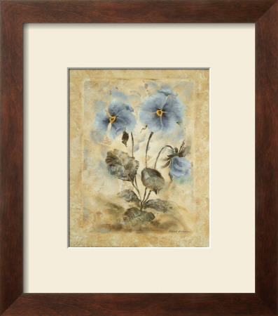 Blue Blooms Iv by Richard Henson Pricing Limited Edition Print image