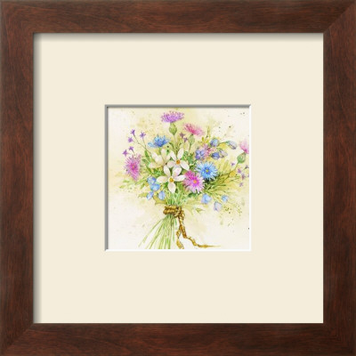 A Bunch Of Flowers I by Carolyn Shores-Wright Pricing Limited Edition Print image