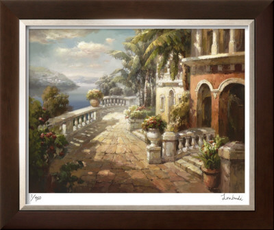 Seaside Terrace by Roberto Lombardi Pricing Limited Edition Print image