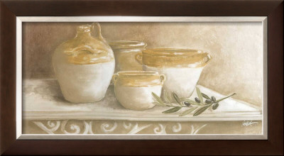 Pots Et Branche D'olivier by Veronique Didier-Laurent Pricing Limited Edition Print image