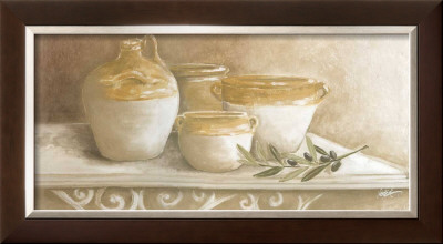 Pots Et Branche D'olivier by Véronique Didier-Laurent Pricing Limited Edition Print image