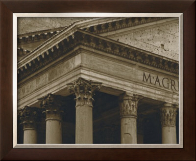Corner Of Building With Pillars by Nelson Figueredo Pricing Limited Edition Print image
