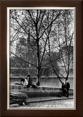 Quai D'orlean Face A Notre Dame, C.1970 by Izis Pricing Limited Edition Print image