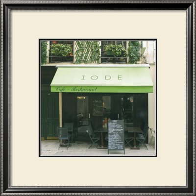 Iode Cafe Restaurant by Francisco Fernandez Pricing Limited Edition Print image