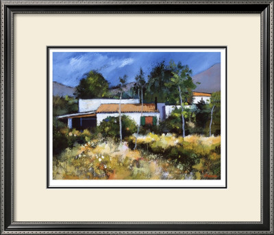 Mountain Farmstead by Davy Brown Pricing Limited Edition Print image