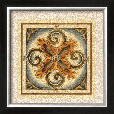 Crackled Cloisonne Tile Vi by Chariklia Zarris Pricing Limited Edition Print image