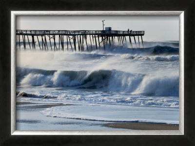 Stormy Pier by David Muench Pricing Limited Edition Print image