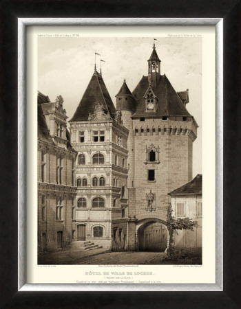 Petite Sepia Chateaux Vi by Victor Petit Pricing Limited Edition Print image