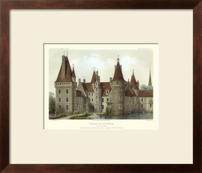 Petite French Chateaux Iv by Victor Petit Pricing Limited Edition Print image