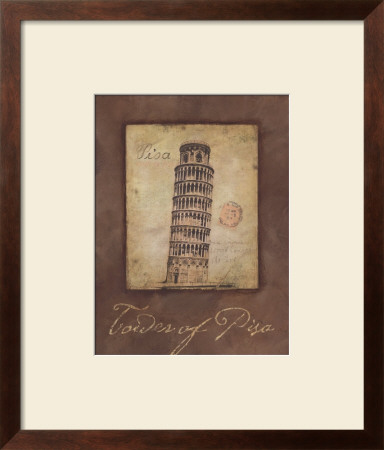 Tower Of Pisa by Stephanie Marrott Pricing Limited Edition Print image
