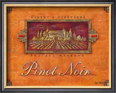 Pinot Vineyard by Angela Staehling Pricing Limited Edition Print image