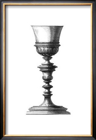 Black And White Goblet I by Giovanni Giardini Pricing Limited Edition Print image
