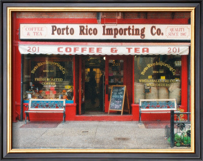Tea Shop Facade by Sasha Gleyzer Pricing Limited Edition Print image