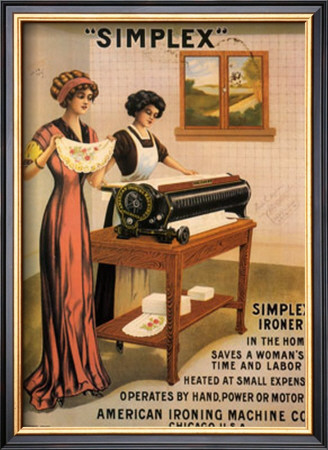 Simplex Ironer, 1915 by D. Dettelbach Pricing Limited Edition Print image
